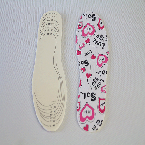 Colorful Heart Custom Children's Orthotic Insoles Uk