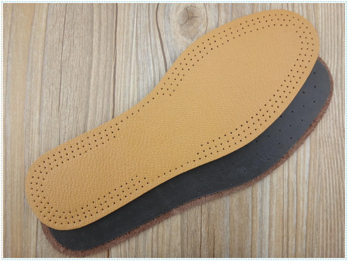cowskin leather insole