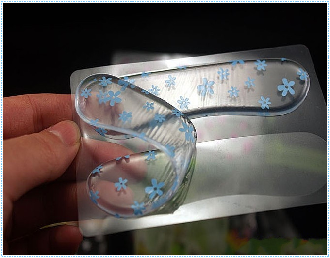 Convenient Gel Heel Strip Colorful Heel Pad Insoles for High Heel Sandals