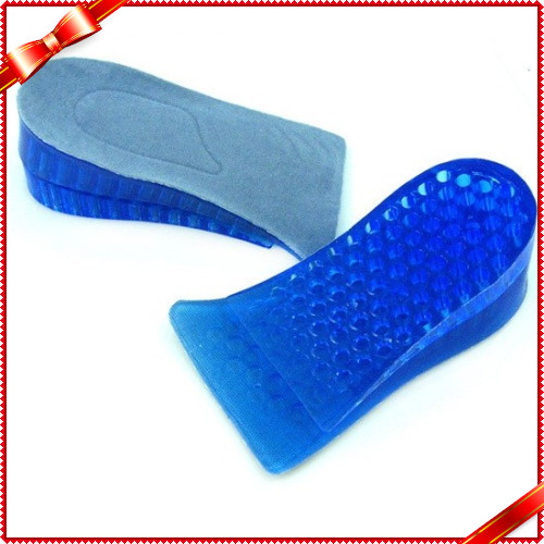 Two Layers 5cm Gel Arch Support Custom Gel Height Increase Insole 