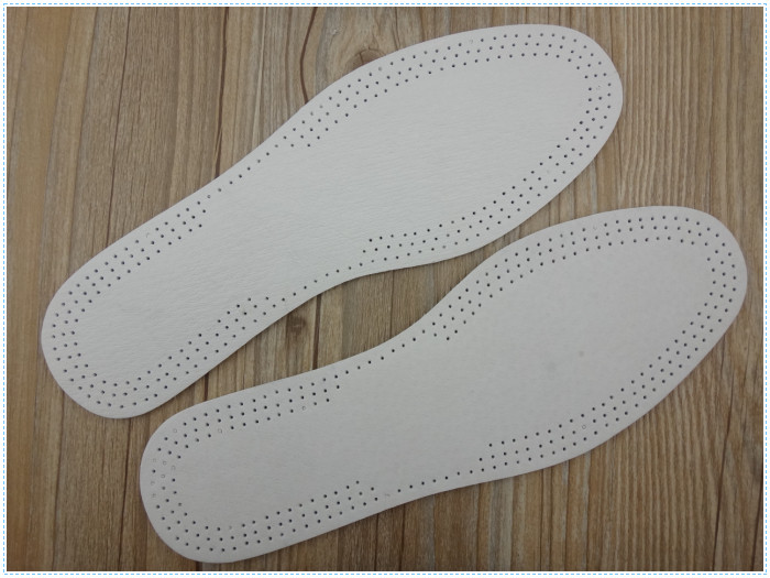 Custom Pigskin Leather Insole Heel Inserts