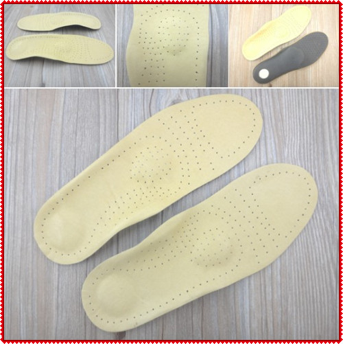Breathable Best Genuine Leather Insoles Wholesale 