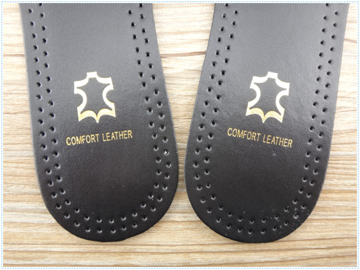 Breathable Artificial Mens Leather Insoles for boots