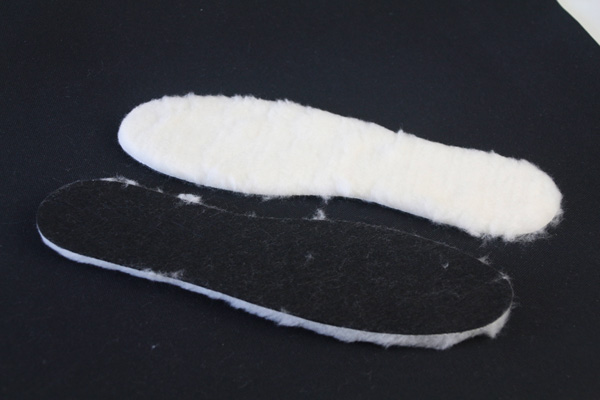 Warm Wool Felt Insole for Winter Boots