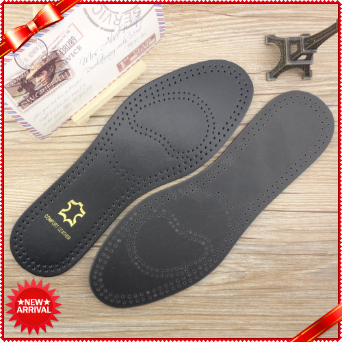 Breathable Artificial Mens Leather Insoles for boots