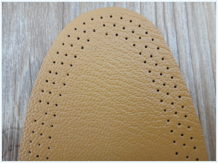 cowskin leather insole