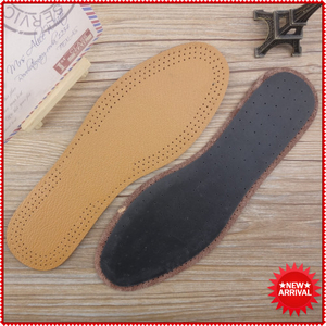Breathable Cowskin Womens Leather Insole for Boot